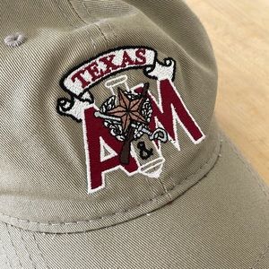 Texas A&M traditional adjustable hat with Corps of Cadets logo